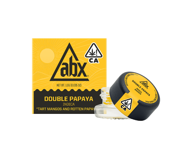Photograph of product: ABSOLUTEXTRACTS - DOUBLE PAPAYA BADDER 1G