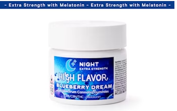 Photograph of product: Blueberry Dream Melatonin gummies