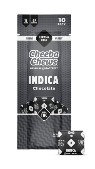 Photograph of product: Wax Wrapped Chocolate Oui'd Taffy - 10pk/100mg