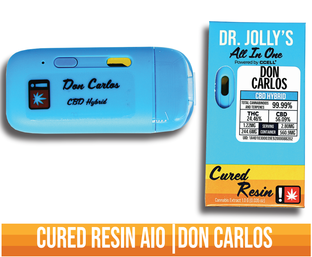 Photograph of product: Dr. Jolly's | 2:1 Don Carlos Cured Resin Disposable
