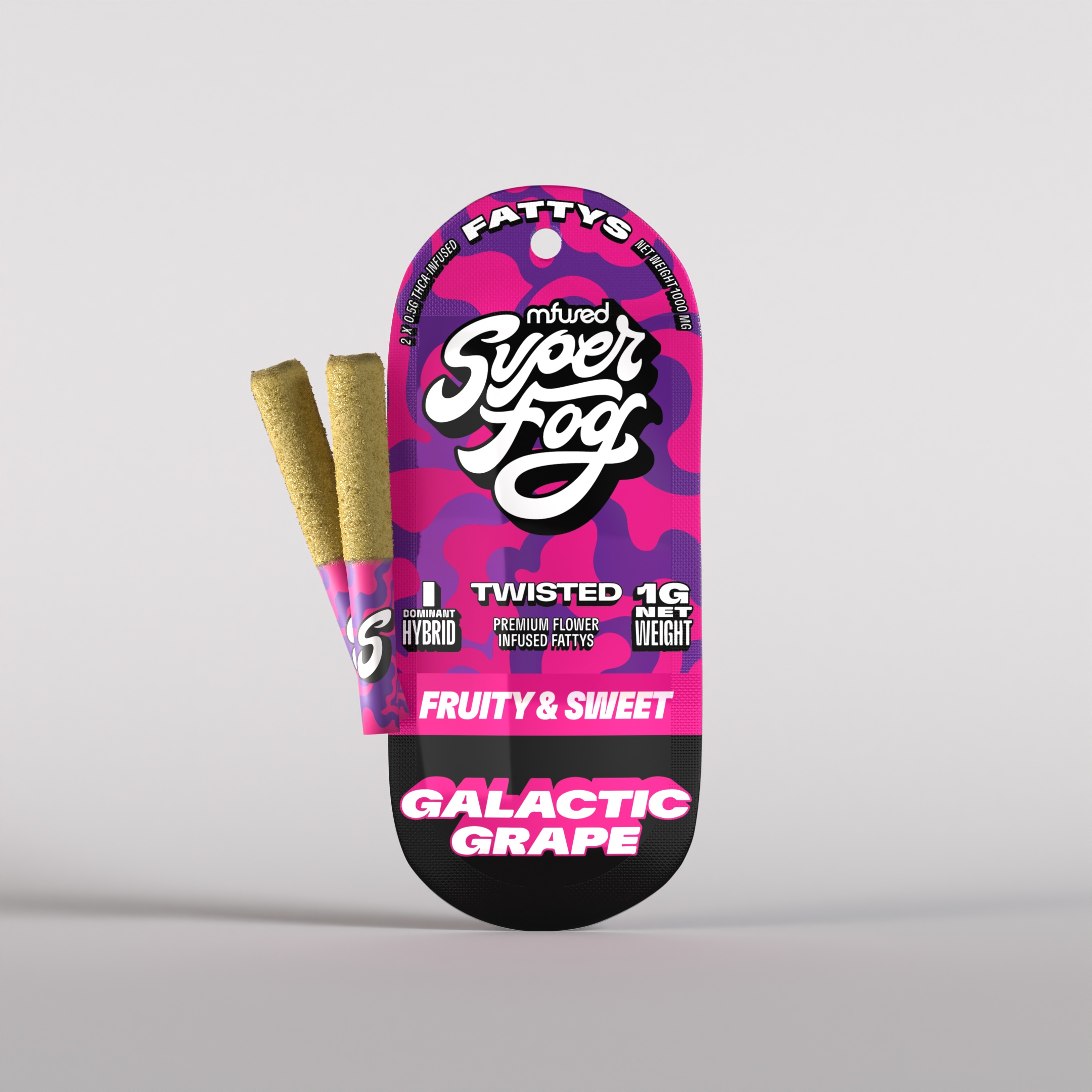 Photograph of Product: Galactic Grape Infused Pre-Roll | 2 x 0.5g
