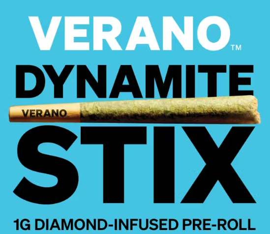 Photograph of product: Reserve Dynamite Stix - Moon Boots 1g Diamond Infused Pre-roll