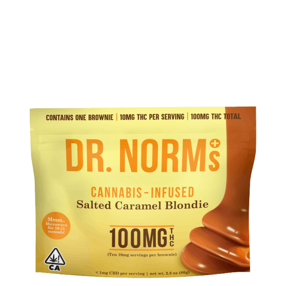 Photograph of product: Salted Caramel Blondie 100mg