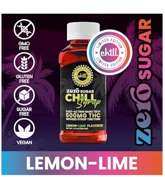Photograph of product: Zero Sugar  Lemon-Lime I 500mg Syrup