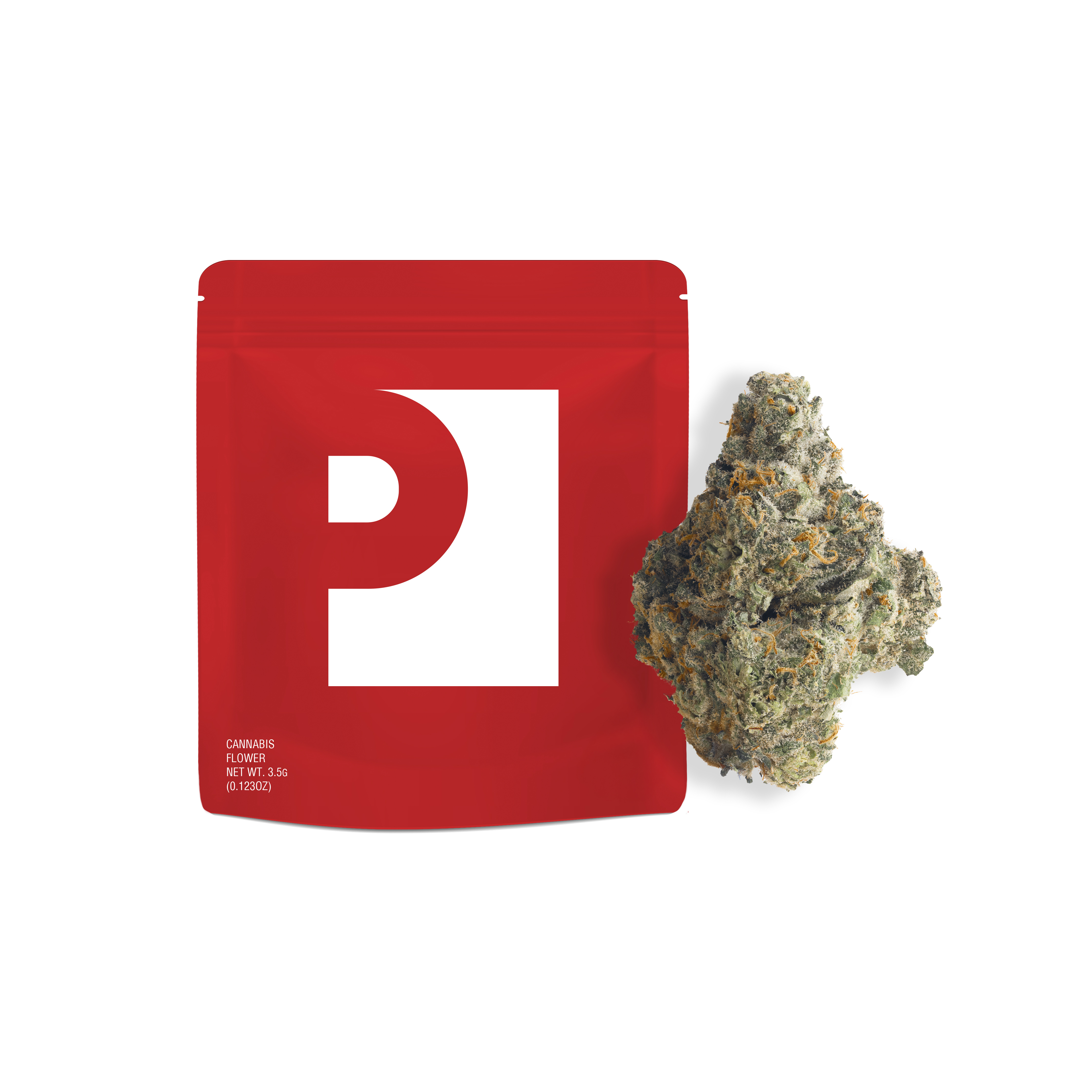 Photograph of product: Preferred Gardens | Flower | Oui'd | Permanent Marker | Relaxed | Sleepy | Hungry - 3.5g