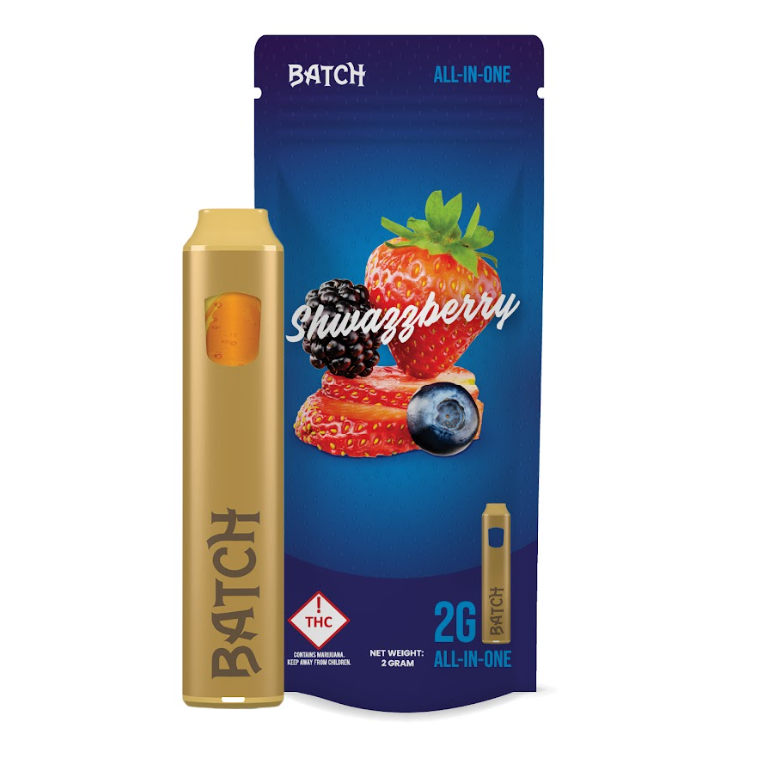 Photograph of product: Batch - Disposables - Shwazzberry (H) 2000mg