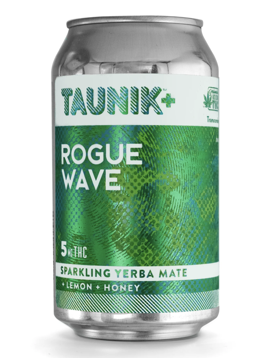 Photograph of product: Drink Taunik | Sessionable Tea-HC | Rogue Wave | 5mg TH-oui