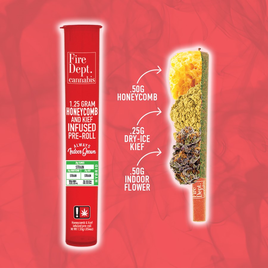 Photograph of product: Mister E - Infused Preroll - Fire Dept.