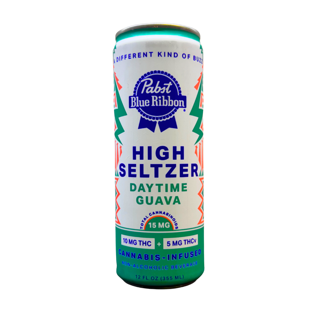 Photograph of product: DAYTIME GUAVA INFUSED SELTZER "PBR"