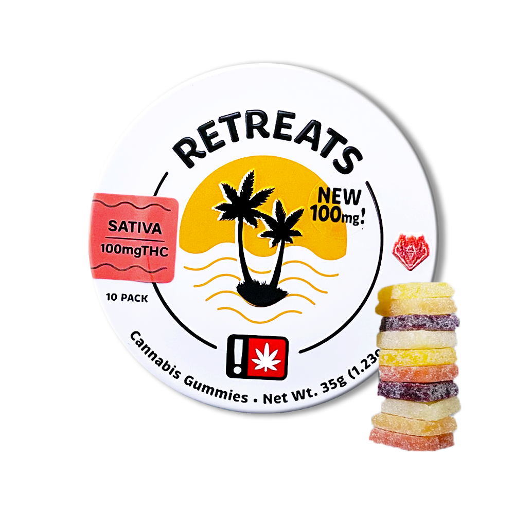 Photograph of product: Retreat Oui'd TH-oui Gummies 10pk | 100mg