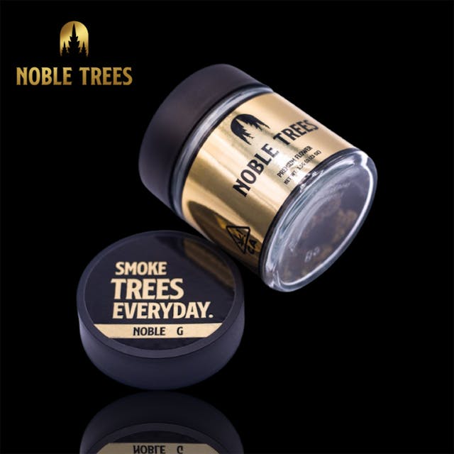 Photograph of product: Noble Trees Jar | 3.5g - Hollywood OG - 