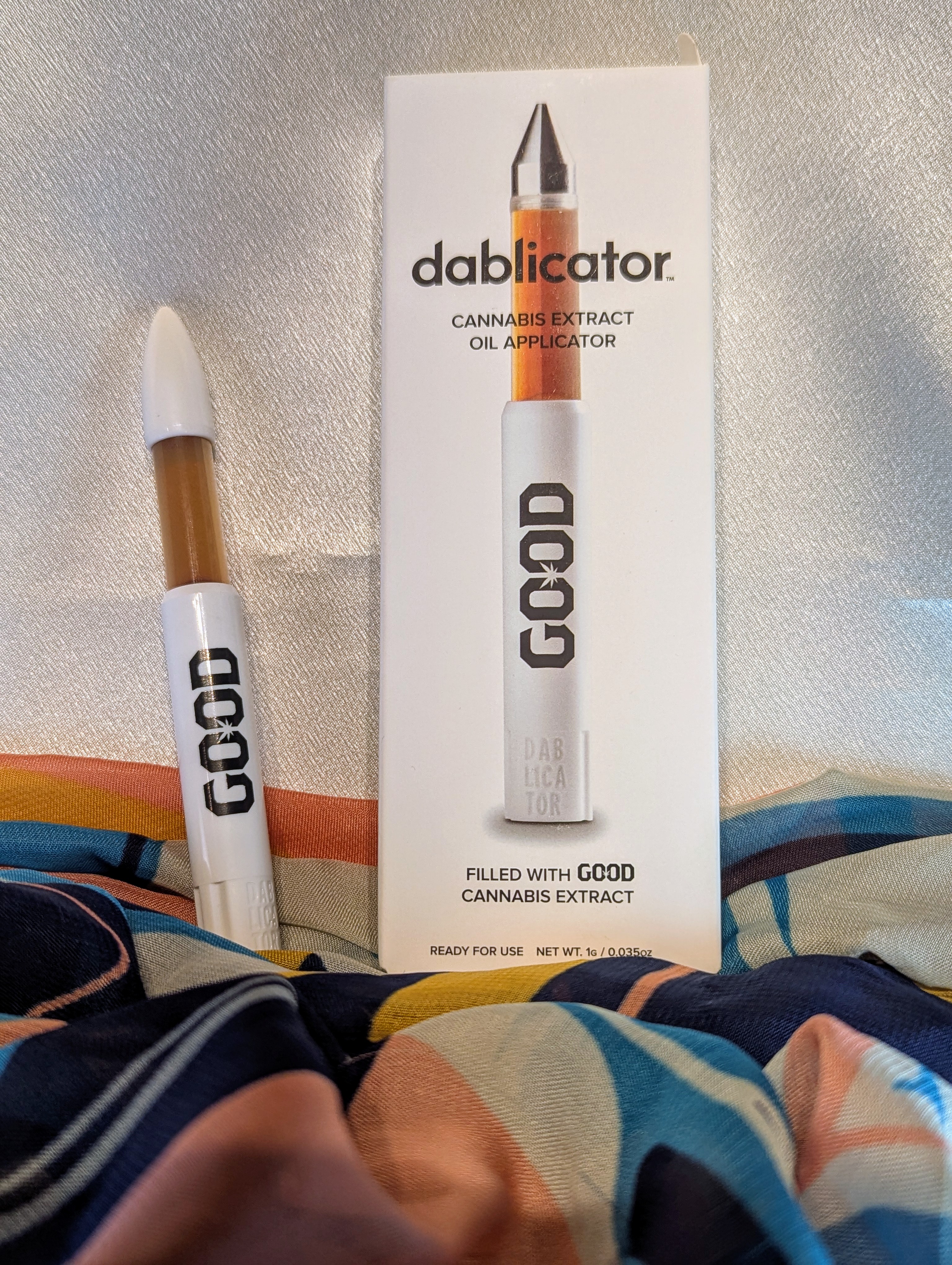 Photograph of product: Blaze Orange LIVE Dablicator