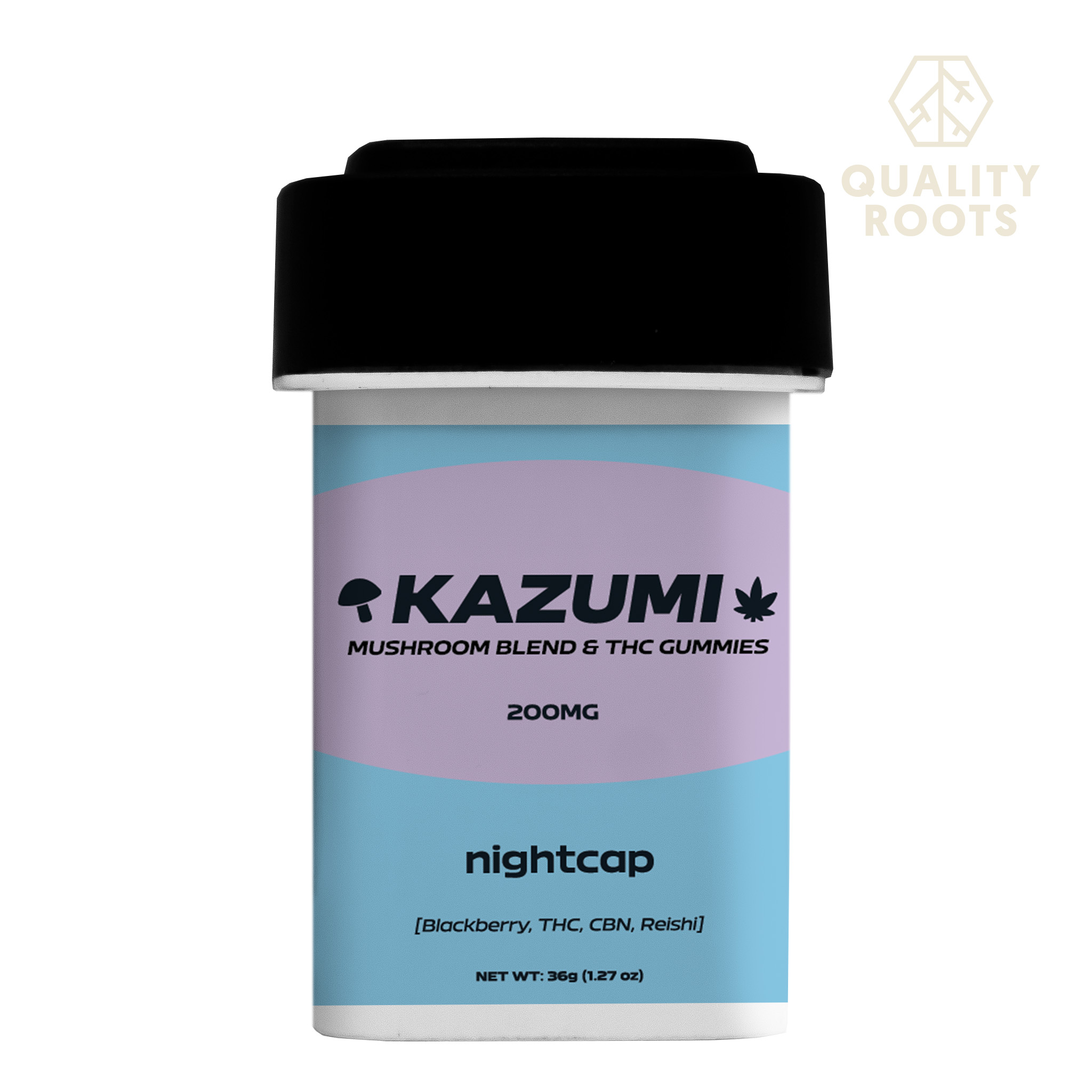 Photograph of Product: Kazumi - Nightcap Functional Mushroom Gummies 200mg