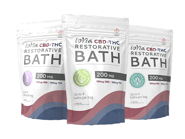 Photograph of Product: IoVia - Tea Tree - Bath Soak - 1:1 THC/CBD 200mg