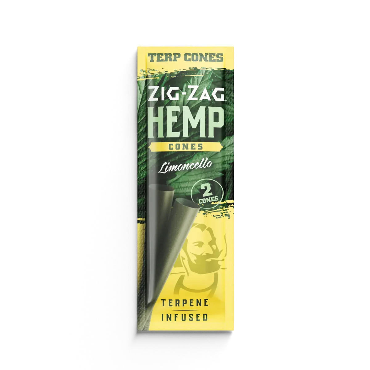 Photograph of product: Zig-Zag | Limoncello | 2 Hemp Cones