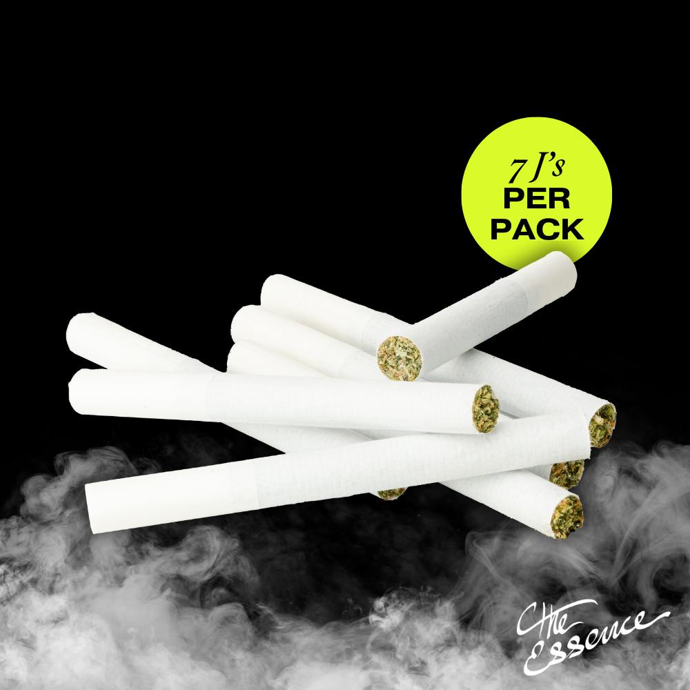 Photograph of product: The Essence Js - Tasty Jane - Raw Pre-Rolls - 7 x 0.5 - 3.5g