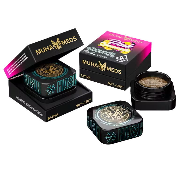 Photograph of product: Muha Meds Rosin 1g | Pink Lemonade