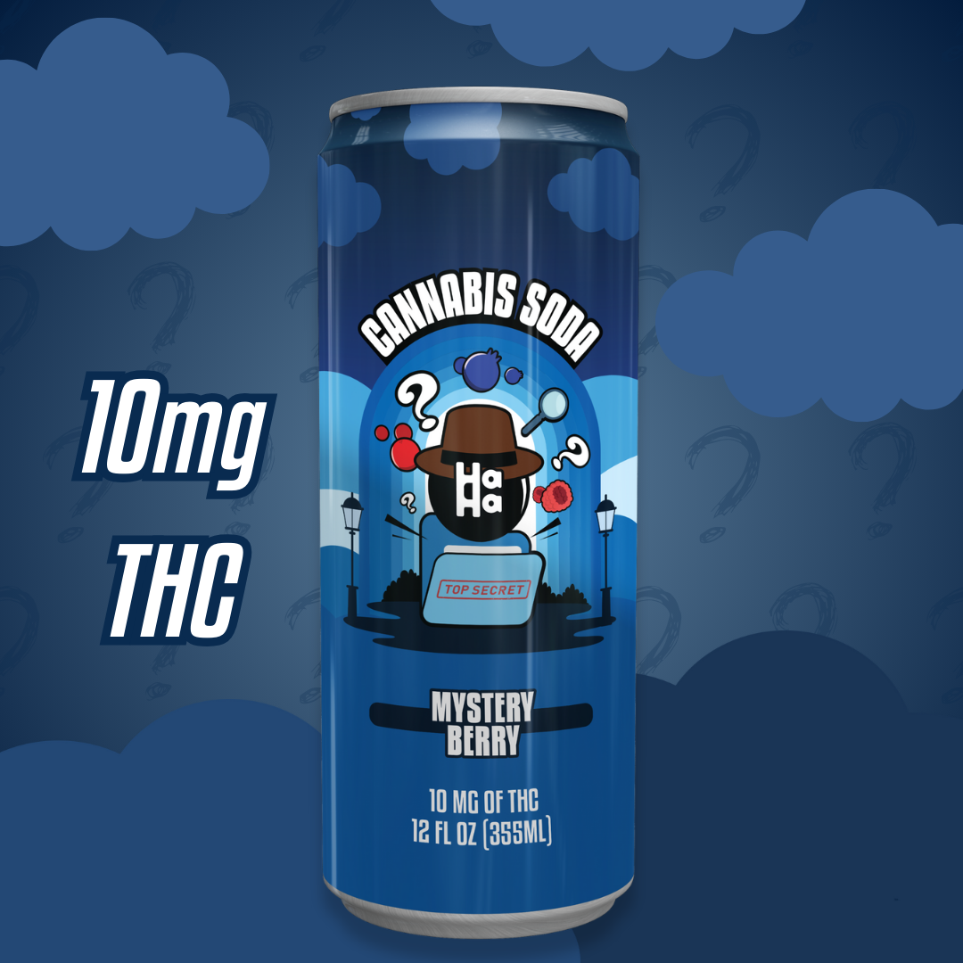 Photograph of product: HaHa Nano Mystery Berry Beverage 10mg