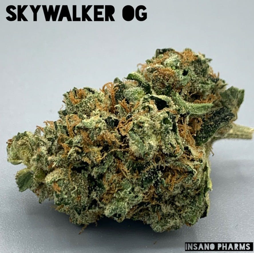 Photograph of product: Skywalker OG 3.5g by Insano Pharms