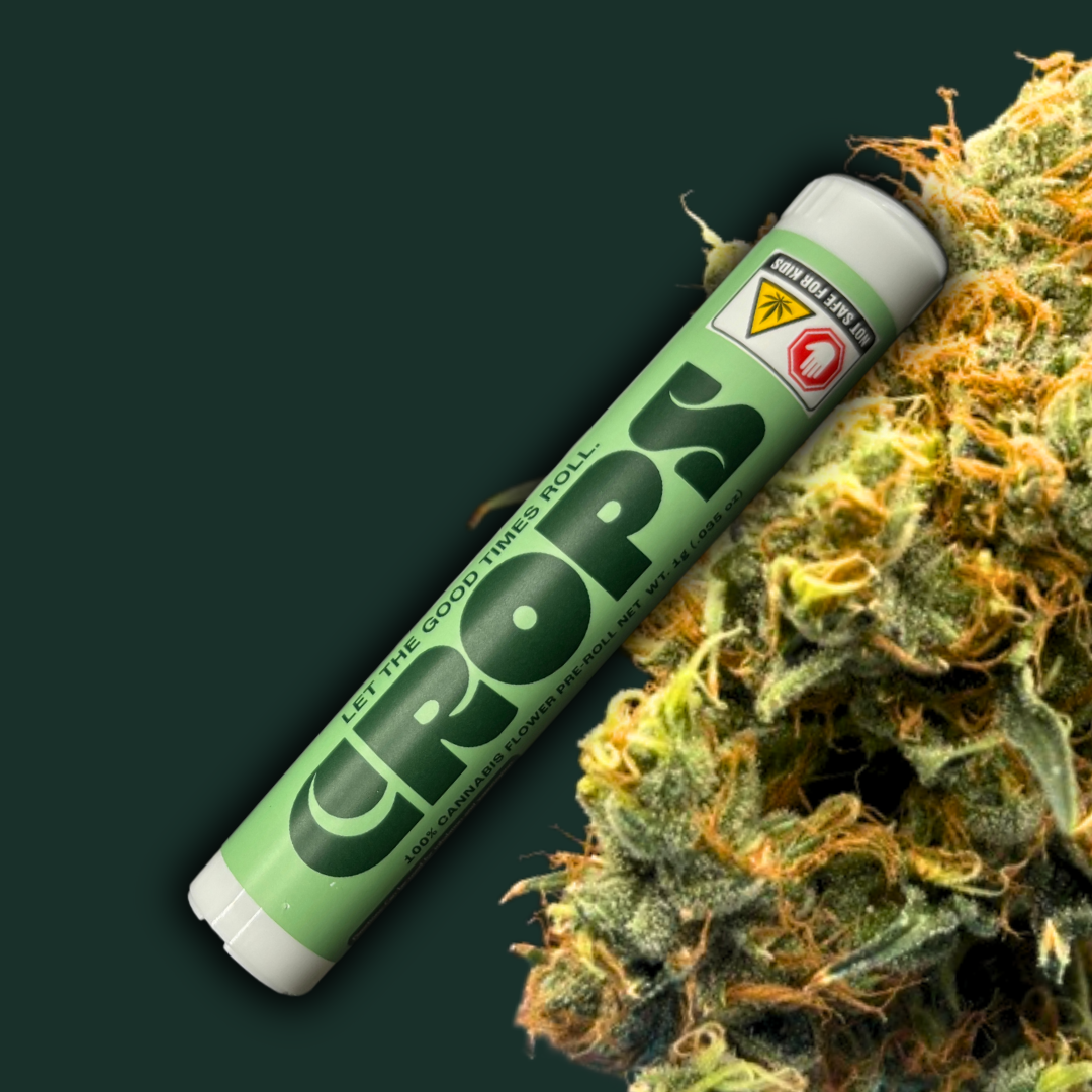 Photograph of product: Crops - Preroll - Road Trip - 1.0g