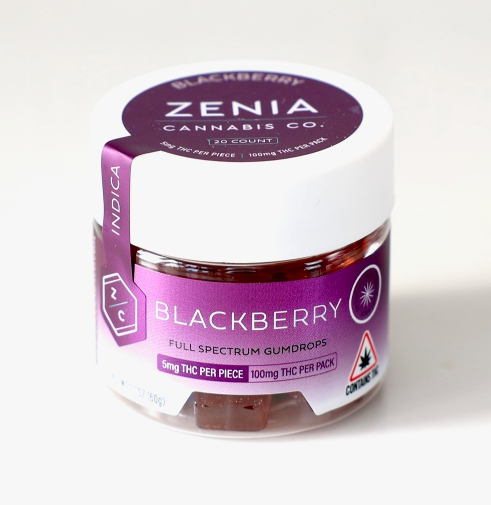 Photograph of product: ZCC | Blackberry Gumdrops | 200mg TH-oui