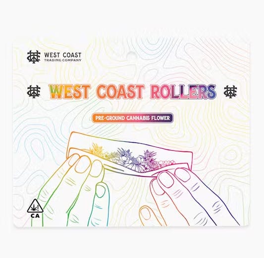 Photograph of product: UK Cheese Rollers Pre-Ground 14g - 