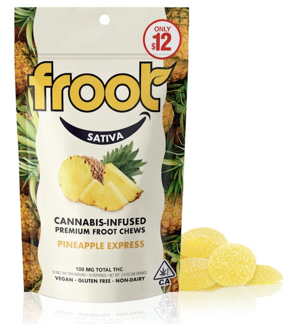 Photograph of product: Pineapple Express - (S) 100mg Gummies - Retail
