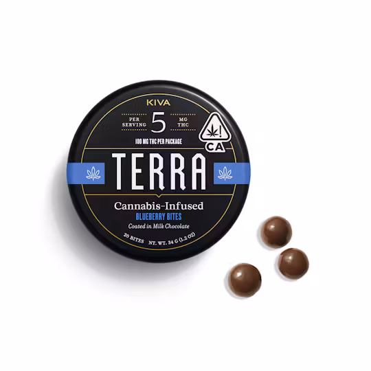 Photograph of product: Terra Bites | Blueberry Bites | 20pk