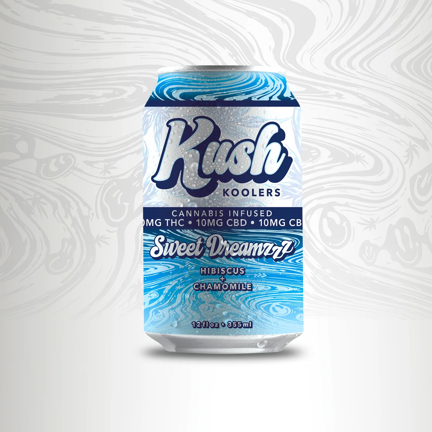 Photograph of product: Kush Koolers - Sweet Dreamzzz - 10mg TH-oui 10mg CBD - 12oz