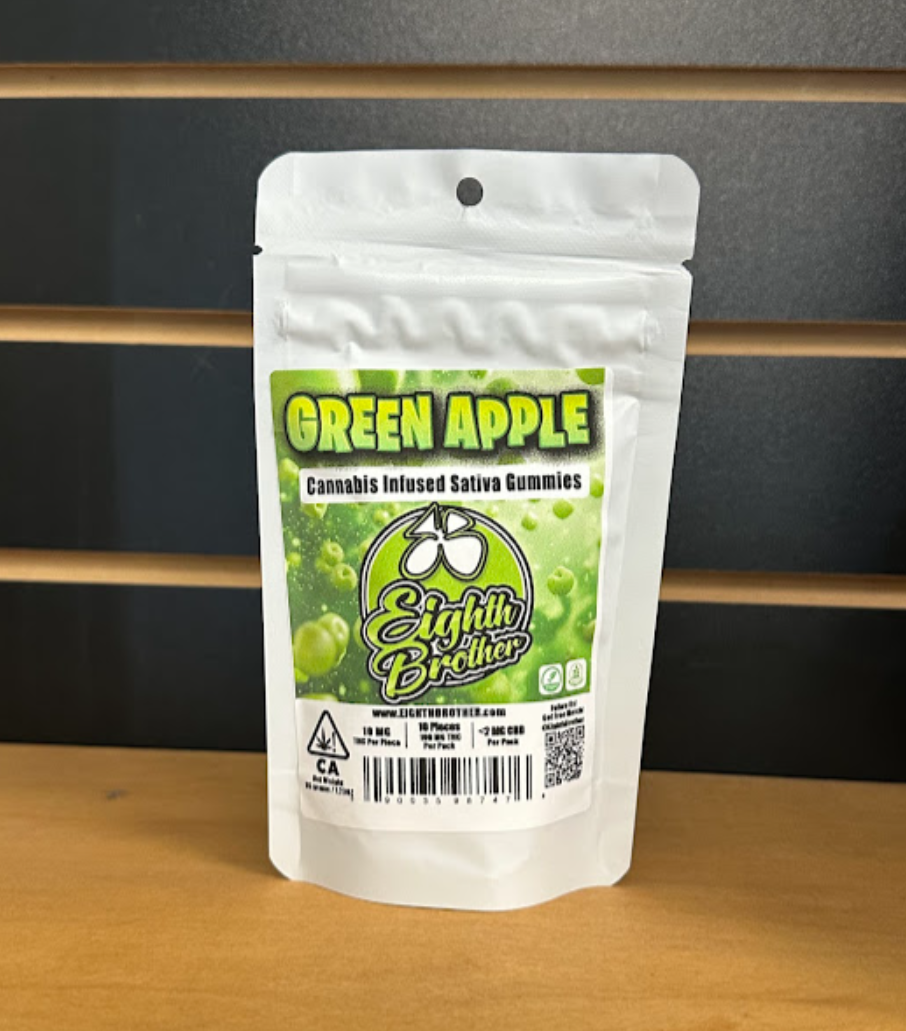 Photograph of product: Green Apple Gummies 10 Pack