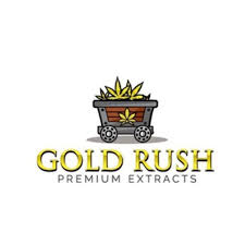 Photograph of product: Gold Rush - Edible - Blue Raspberry Gummies