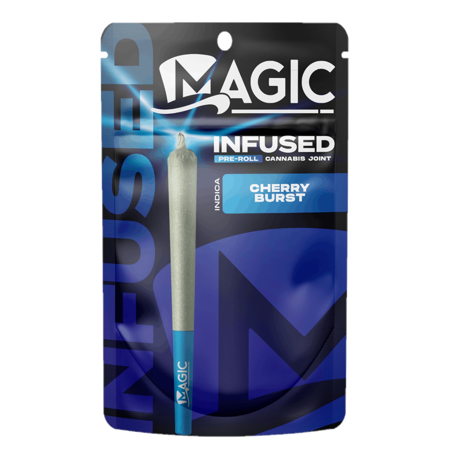 Photograph of Product: Magic Cherry Burst Infused Preroll Rec