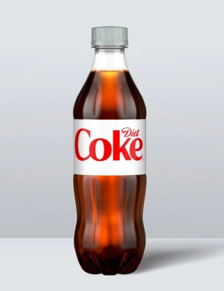 Photograph of product: 16.9 floz Diet Coke Soda