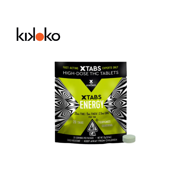 Photograph of product: XTAB ENERGY 25:5:2.5 TH-oui:TH-ouiV:CBC 20PK TABLETS - 500 MG