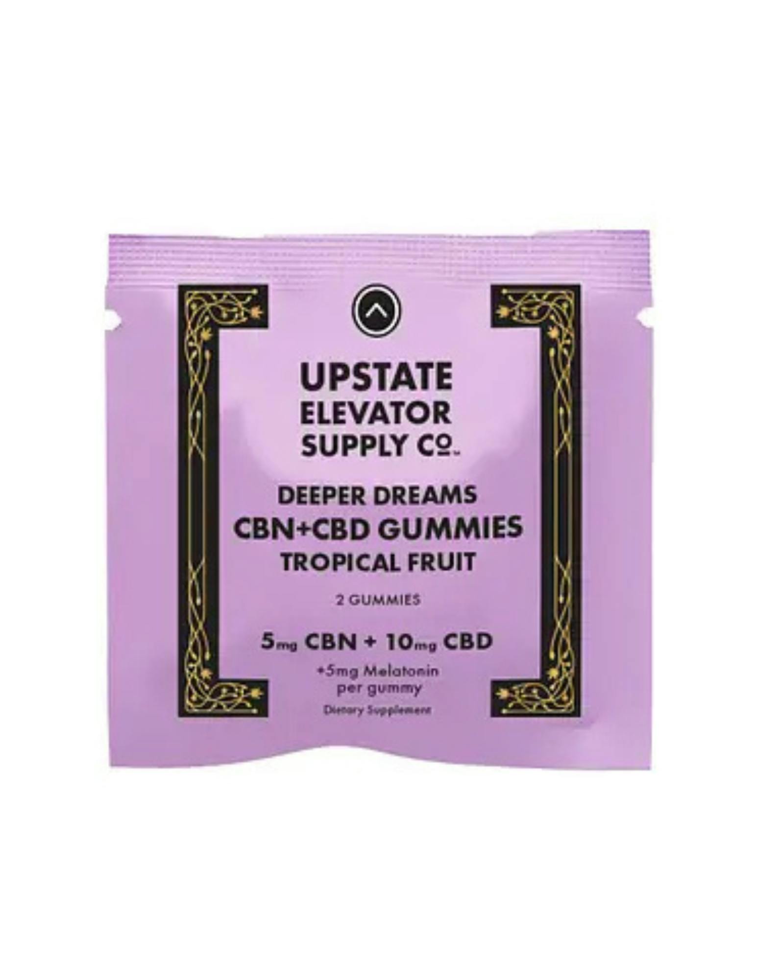 Photograph of product: Raspberry Deep Calm 5:1 | 100mg 2pk Gummies - 