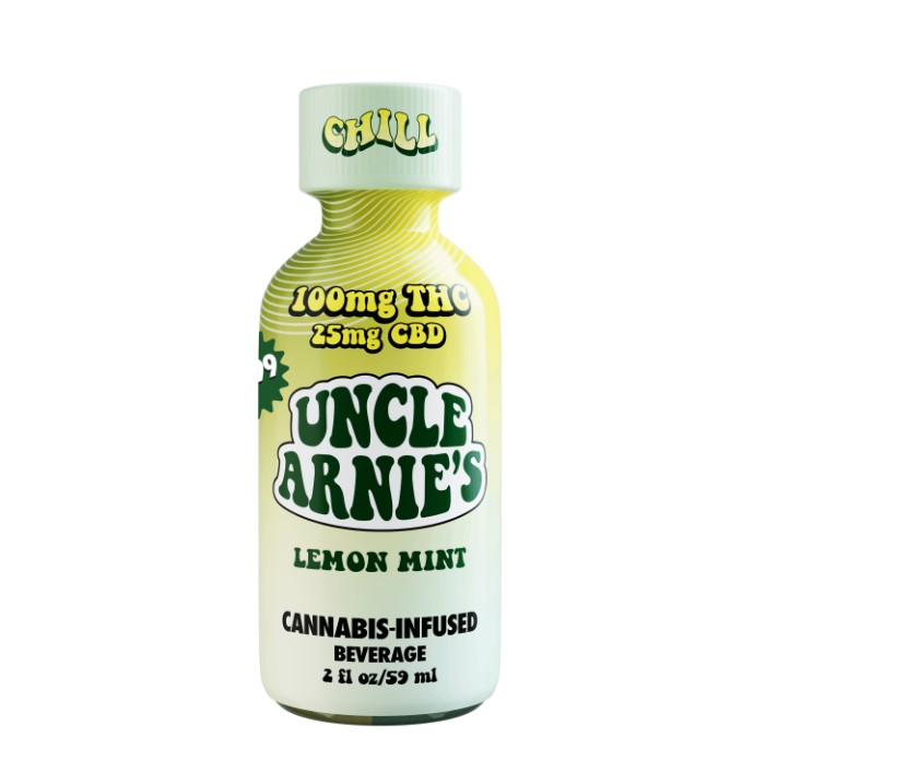 Photograph of product: LEMON MINT - 2OZ 4:1 TH-oui/CBD 100MG