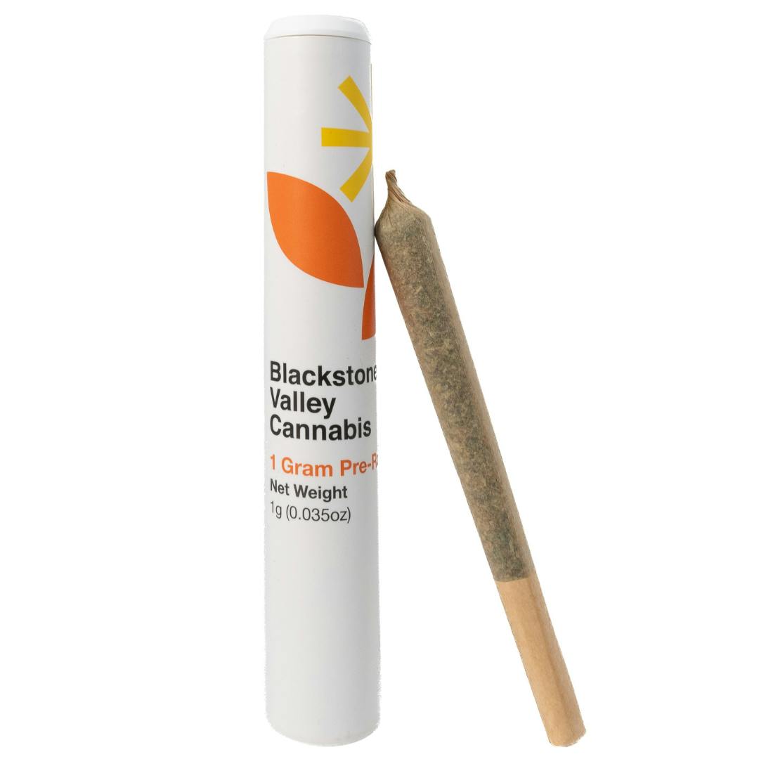 Photograph of product: Lemon X (S) - Pre-Roll (1g) - Blackstone Valley Oui'd