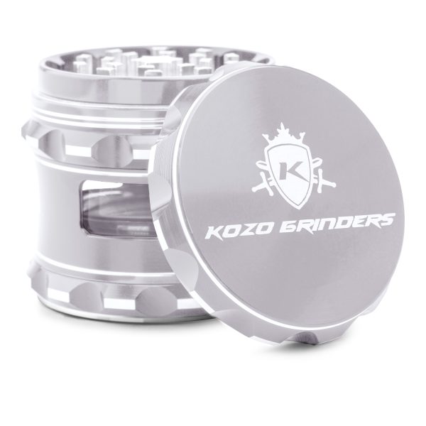 Photograph of product: Kozo Window 2.5" - Silver Grinder