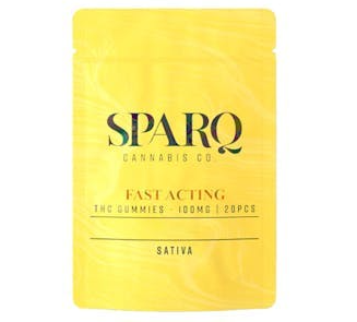 Photograph of product: Sour Apple | Fast-Acting Gummies | 100mg