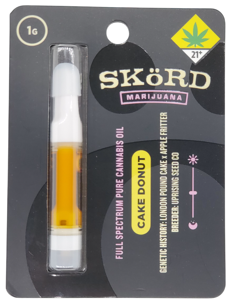 Photograph of product: SKORD VAPE Cake Donut 1g