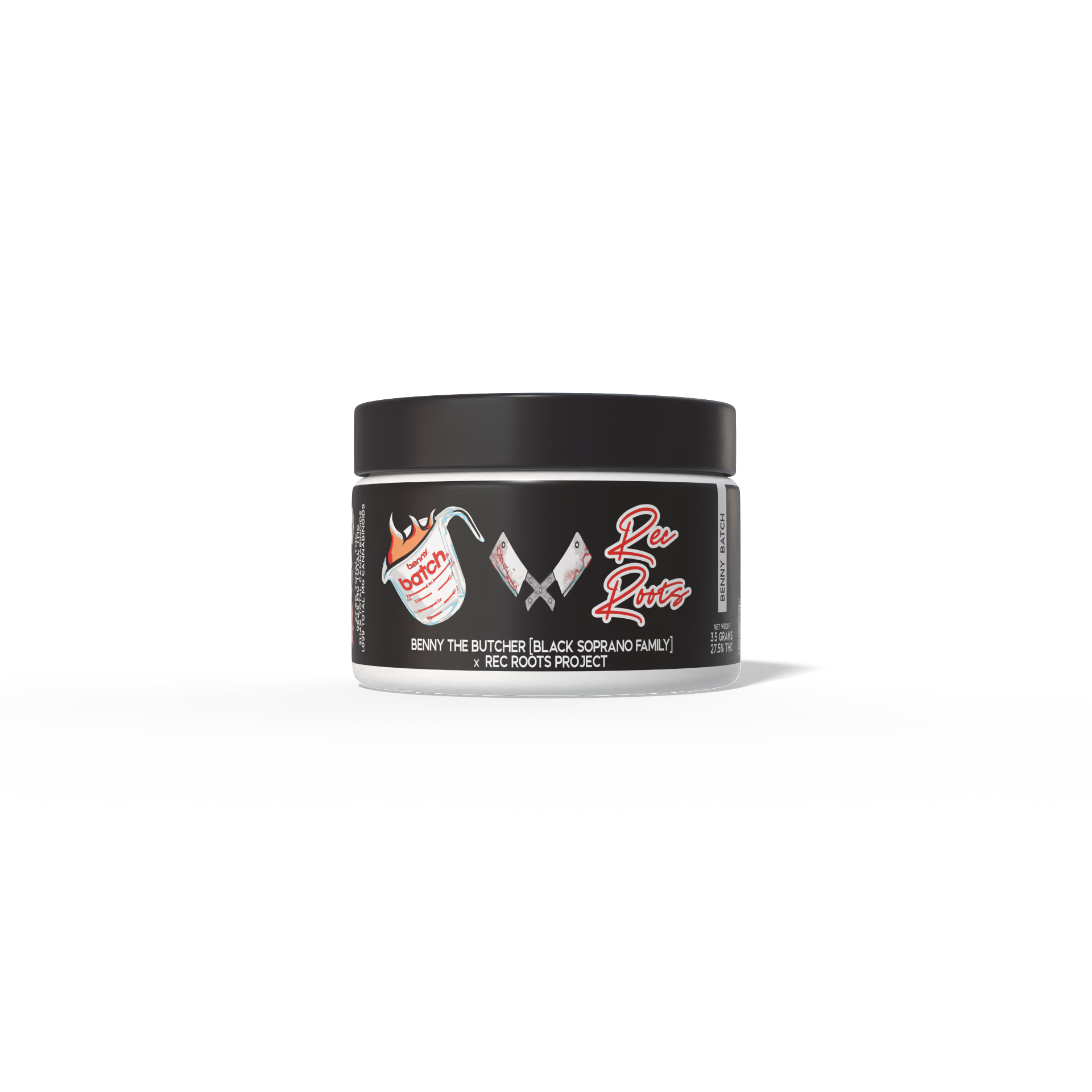 Photograph of Product: Rec Roots | Benny Batch | Benny The Butcher Collab | 3.5g