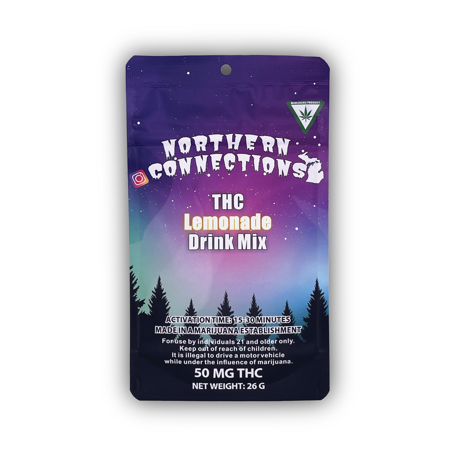 Photograph of product: Northern Connections | Lemonade | 50mg Drink Mix