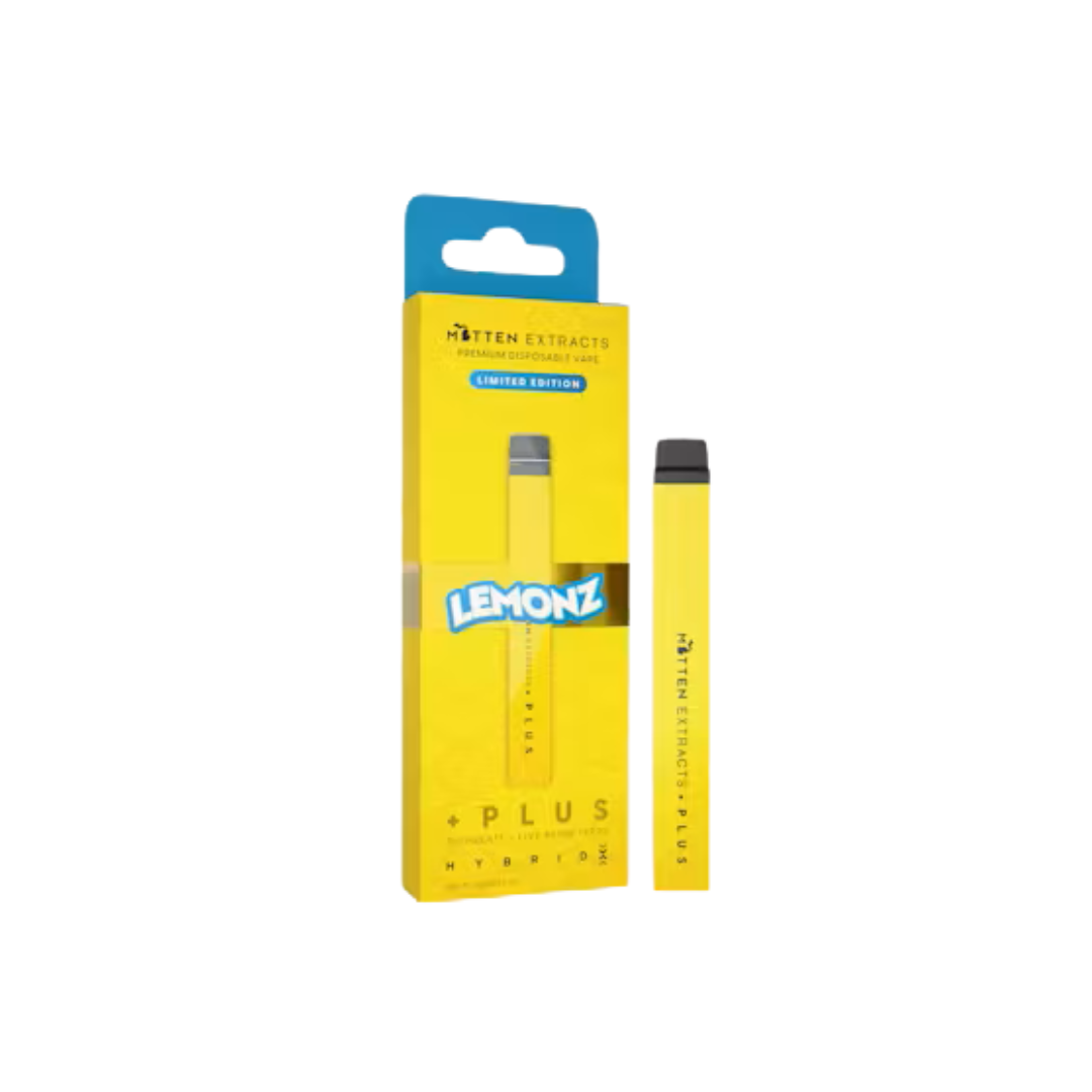 Photograph of product: Mitten Extracts | Lemonz Disposable Vape | 1g