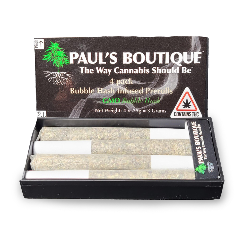 Photograph of product: au chocolat Infused Pre-Roll 4pk - Peanut Butter Cup x MAC