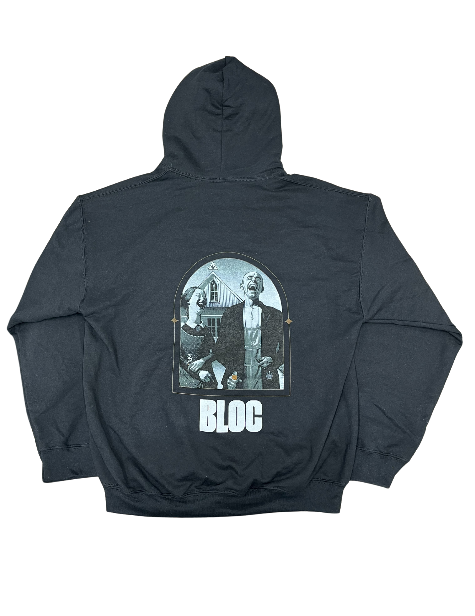 Photograph of product: BLOC Hoodie | Black (XXL)