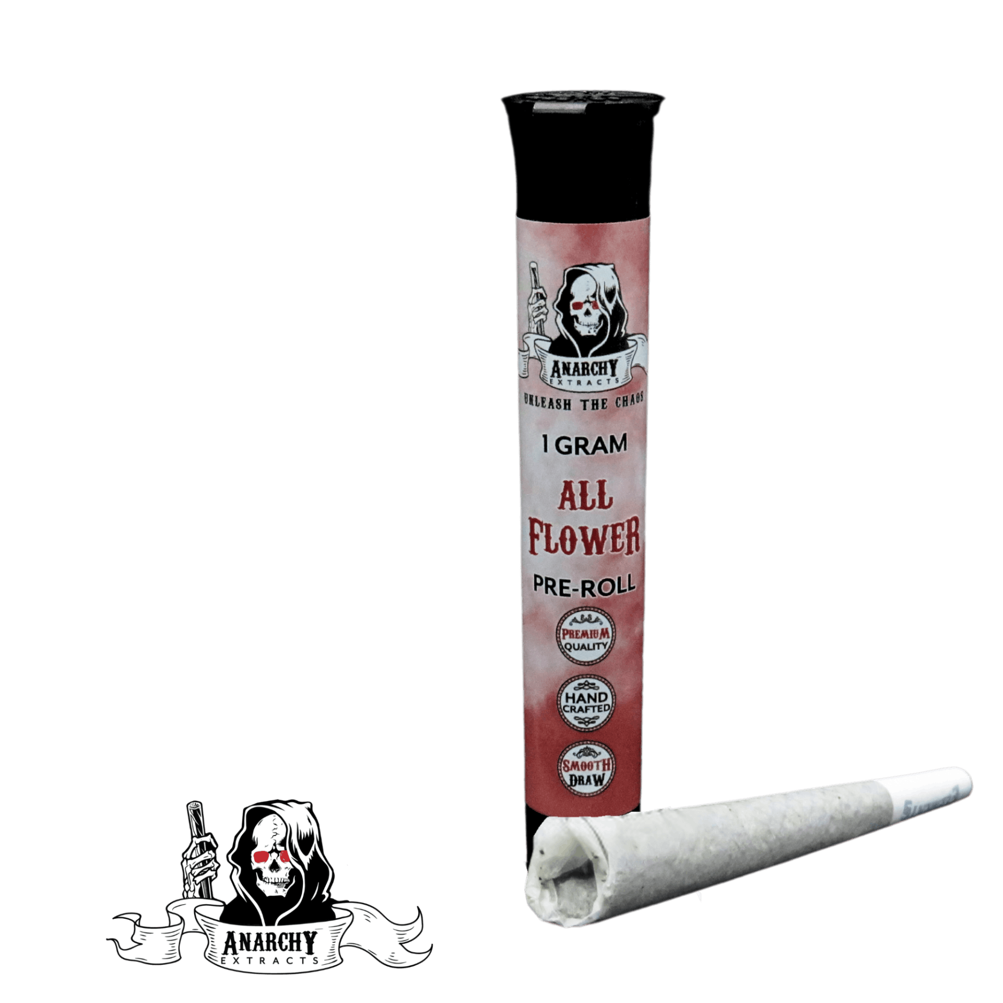 Photograph of product: Blueberry Gummiez 1g Pre-Roll by Anarchy