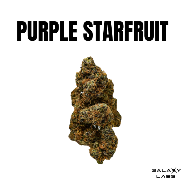 Photograph of product: Galaxy Labs - Pre-Roll 5 Pack - Purple Starfruit (2.5g)