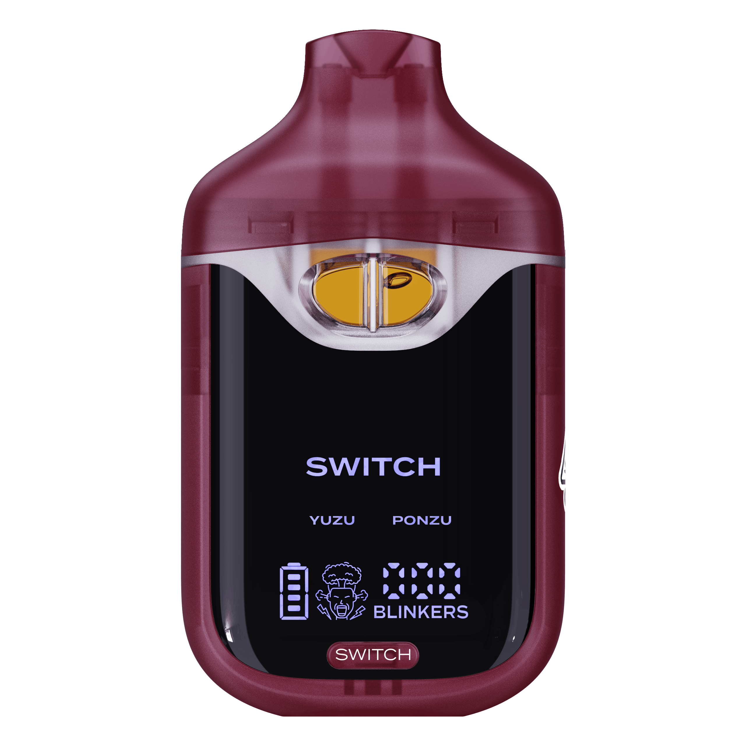 Photograph of product: Boutiq Switch | Yuzu (H) x (H) Ponzu | 1g Liquid Live Diamonds Dual Chamber All-in-One