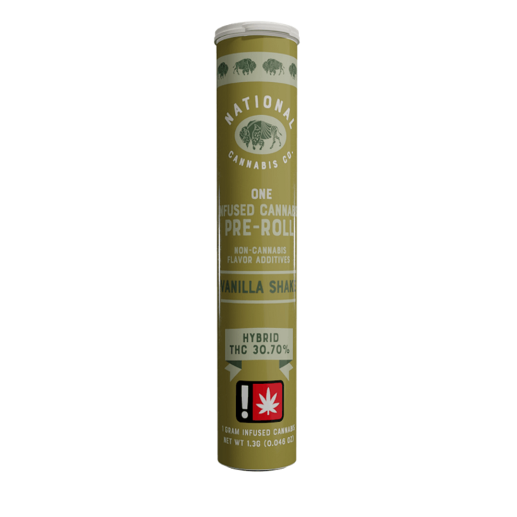 Photograph of product: National Vanilla Shake Infused