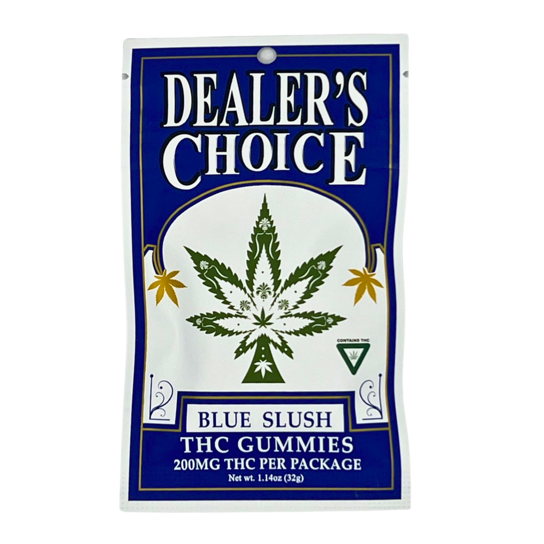 Photograph of product: Dealer's Choice - Blue Slush (200mg)